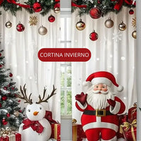 CORTINA AMERICANA NAVIDEÑA
