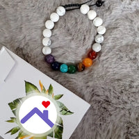 Pulsera 7 Chakras® - 100% Piedras Naturales