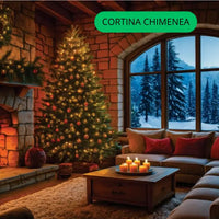 CORTINA AMERICANA NAVIDEÑA