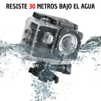Camara SportPro 4K ® - Siente la aventura, captura la emoción