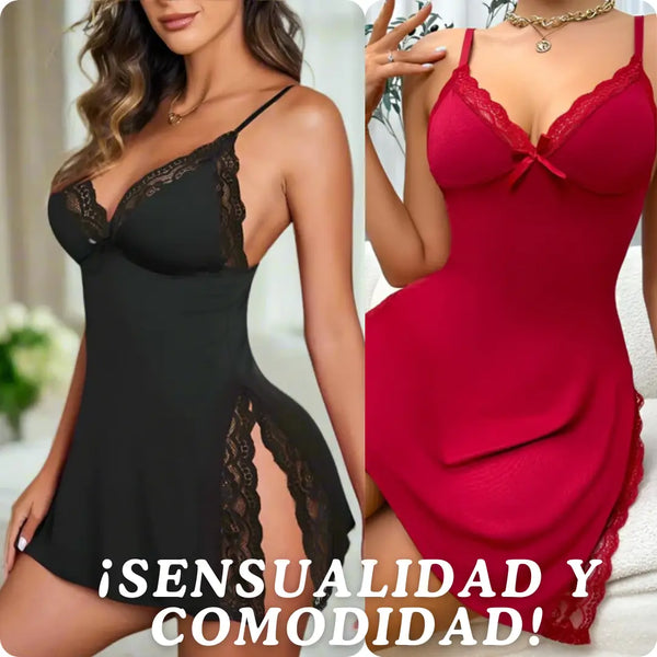 VESTIDO PARA DORMIR ISABELLA ¡SENSUALIDAD Y COMODIDAD!