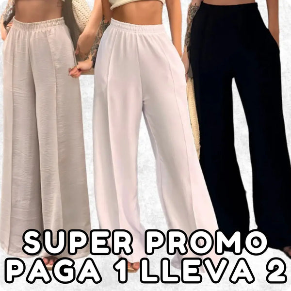 PANTALONES EN LINO: OFERTA 2X1