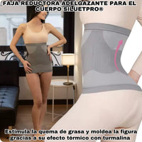 FAJA REDUCTORA ADELGAZANTE PARA EL CUERPO SILUETPRO®