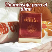 ALMOHADA DE PELUCHE CON FORMA DE BIBLIA