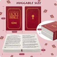 ALMOHADA DE PELUCHE CON FORMA DE BIBLIA