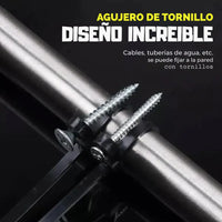 ABRAZADERAS PLÁSTICAS PARA ATORNILLAR