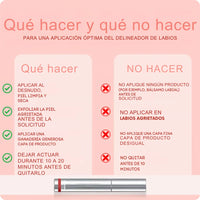TINTE DE LABIOS PEEL-OFF LIPLINER® ¡DURA TODO EL DÍA Y TODA LA NOCHE!