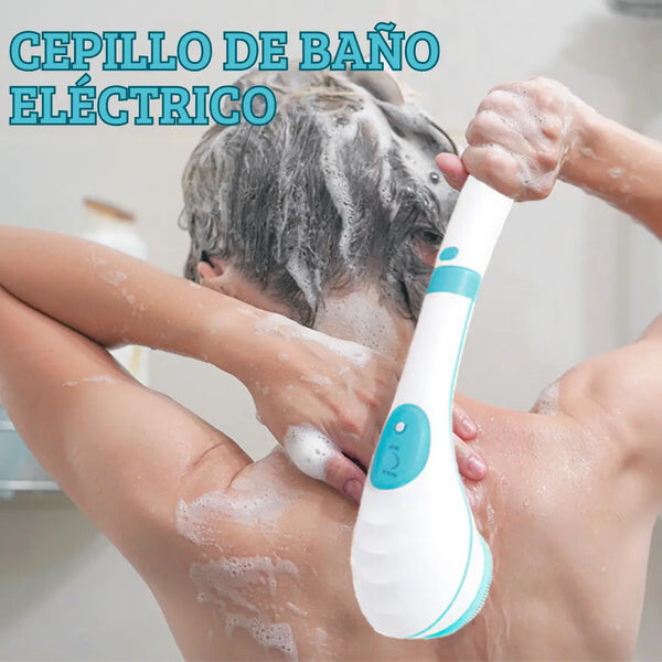 CEPILLO DE BAÑO ELÉCTRICO ¡RELAJACIÓN COMPLETA!