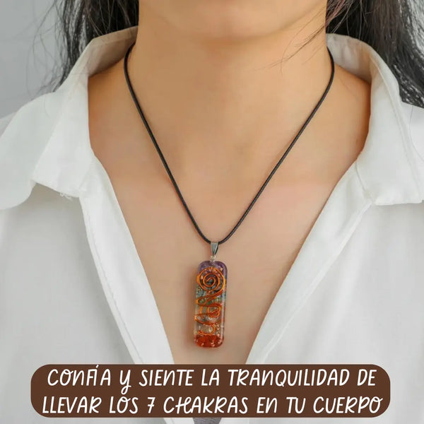 COLLAR 7 CHAKRAS ¡PRECIO IMPERDIBLE!