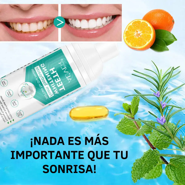 ESPUMA DENTAL ¡LA SONRISA PERFECTA!