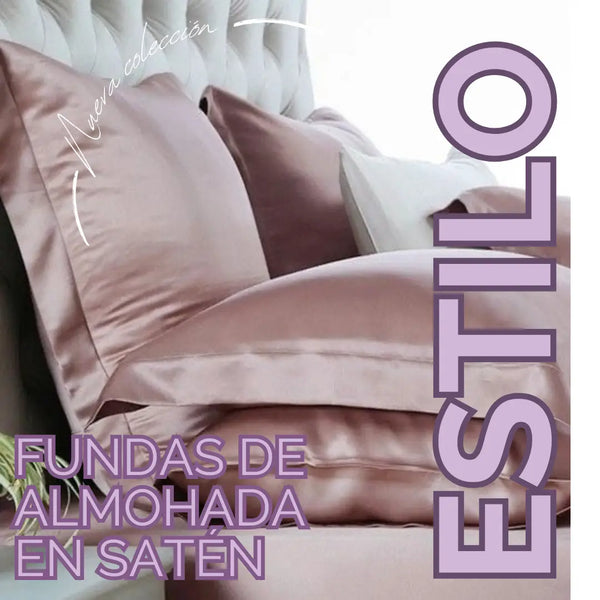 FUNDA DE ALMOHADA EN SATÉN
