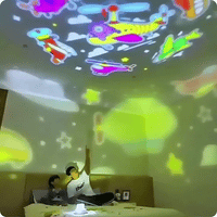 PROYECTOR ROBOT GÁLACTICO !LUZ, MÚSICA Y DISEÑO FUTURISTA!