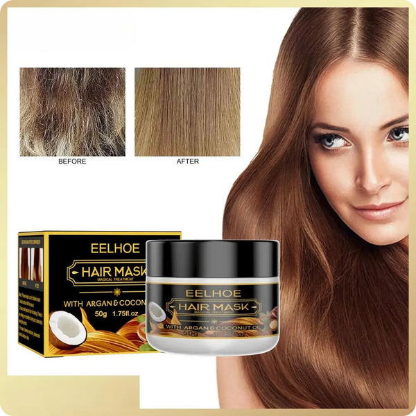 CREMA DE ACEITE DE COCO ANTI FRIZZ ¡TU CABELLO SUAVE Y MANEJABLE!