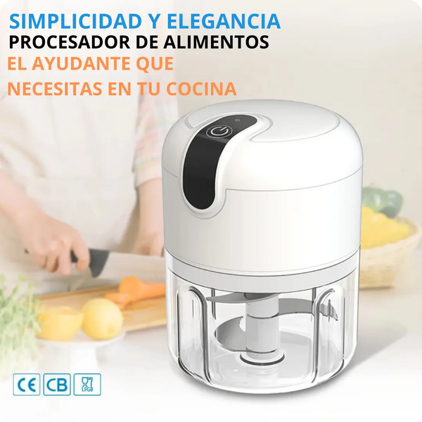 PROCESADOR DE ALIMENTOS FOOD MASTER 360™ ¡SIMPLIFICA TU VIDA EN LA COCINA!