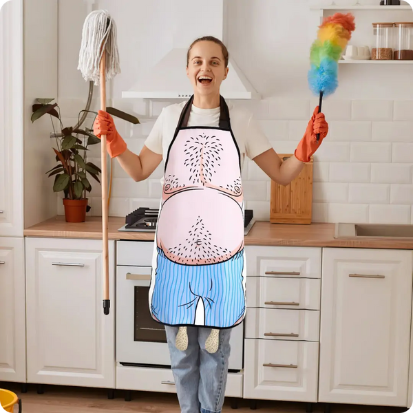 DELANTAL RISA INFINITA ¡HAZ DE TUS COMIDAS UN MOMENTO DIVERTIDO!