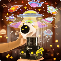 PROYECTOR ROBOT GÁLACTICO !LUZ, MÚSICA Y DISEÑO FUTURISTA!