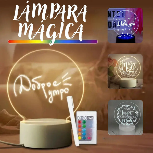 LÁMPARA MÁGICA ¡UN MUNDO DIFERENTE!