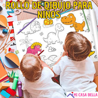 Rollo De Dibujo Para Niños® - Desata la creatividad de tus pequeños.