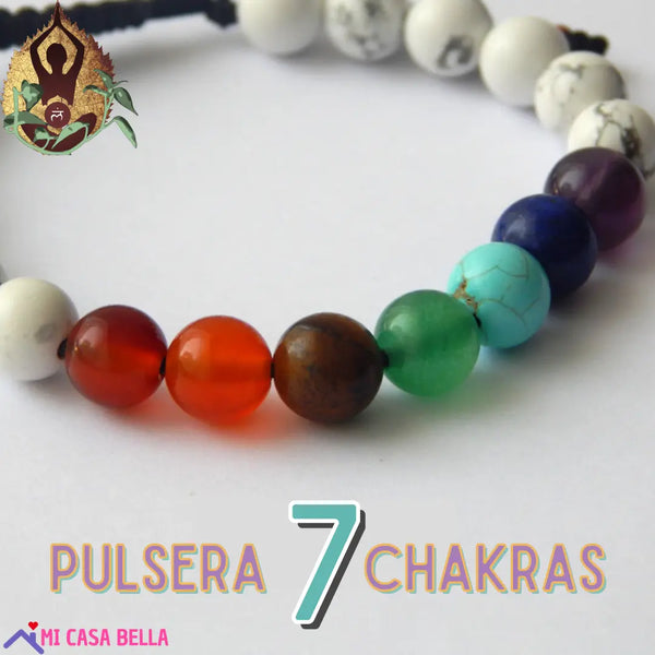 Pulsera 7 Chakras® - 100% Piedras Naturales