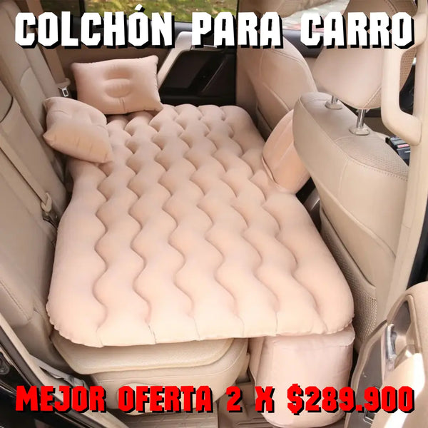 Colchon Para Carro ®- Descanso en Movimiento