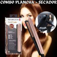 Plancha y Secador ® Combo Belleza Radiante