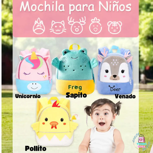MOCHILA INFANTIL PARA EL JARDÍN