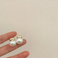 PENDIENTES LUJO PERLADO ¡DISEÑO ÚNICO!