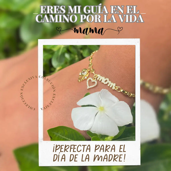 PULSERA TE AMO MAMÁ + 48% OFF + ENVÍO GRATIS