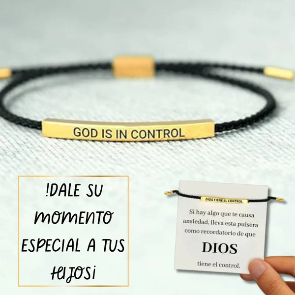 PULSERA DIOS TIENE EL CONTROL!