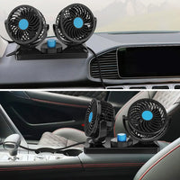 Ventilador Doble Para Carro ® Calor Afuera, Frescura Adentro