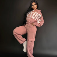 CONJUNTO SUDADERA PARA MUJER ¡CALIDAD PREMIUM!
