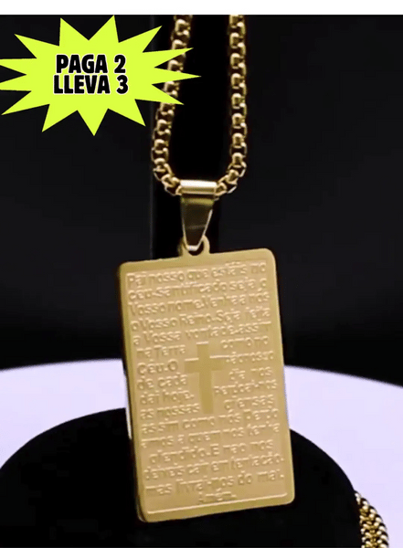 COLLAR PADRE NUESTRO ¡SIEMPRE HAY UN CAMINO POR DELANTE!