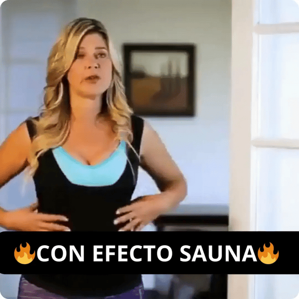 CHALECO MOLDEADOR PERFECT FIT CON EFECTO SAUNA PARA MUJERES