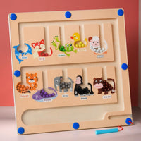 Laberinto magnético Kletshuts™ - Laberinto de colores y números