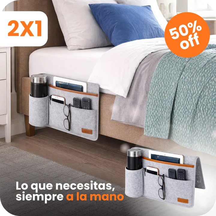 Organizador Lateral SmartBed® - Organiza todo sin ocupar espacio
