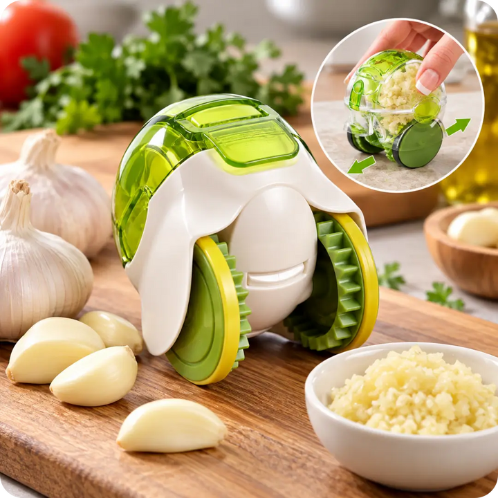 Garlic Roller™ – Triturador Manual de Ajos