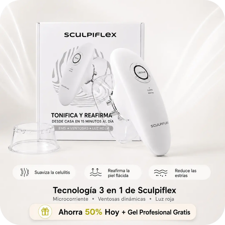 Sculpiflex™ 3 en 1 - Reafirma la piel flácida y elimina la grasa rebelde