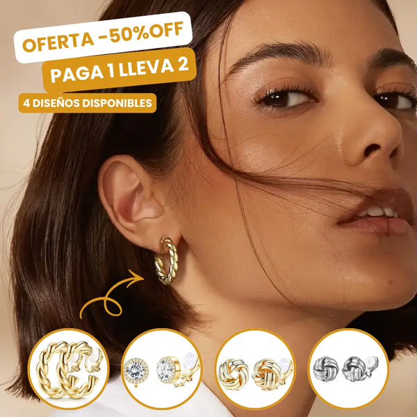 ARETES DE ACUPRESIÓN GLOW UP