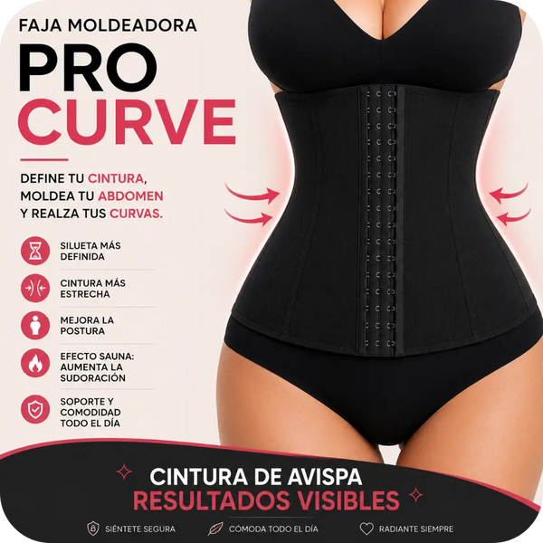 Cinturilla Reductora Efecto Sauna PRO CURVE