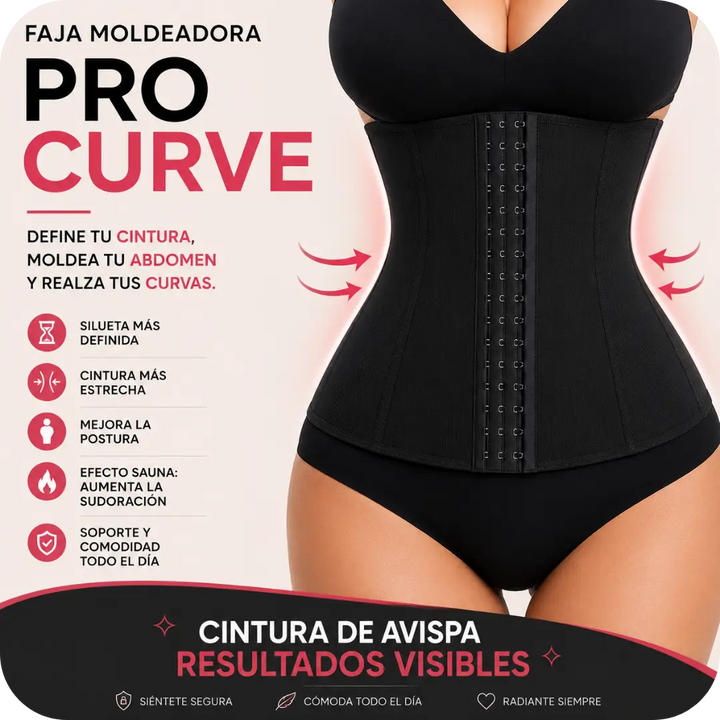 Cinturilla Reductora Efecto Sauna PRO CURVE