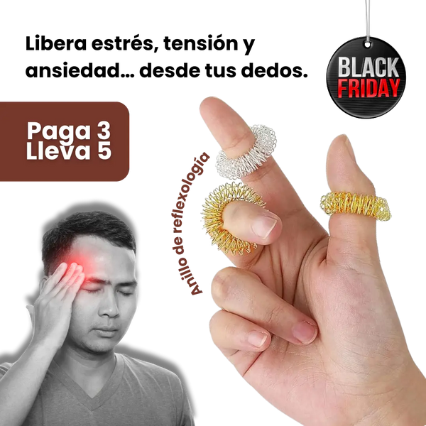 Anillo ReflexZen® - Anillo de reflexología y digitopuntura, bienestar al alcance de tus dedos