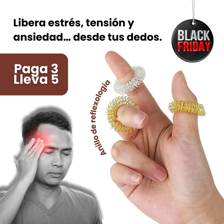 Anillo ReflexZen® - Anillo de reflexología y digitopuntura, bienestar al alcance de tus dedos