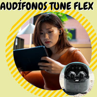 AUDÍFONOS TUNE FLEX ¡LA MEJOR SENSACIÓN!