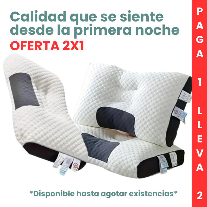 Almohada Ergonómica Sleep Oferta 2X1