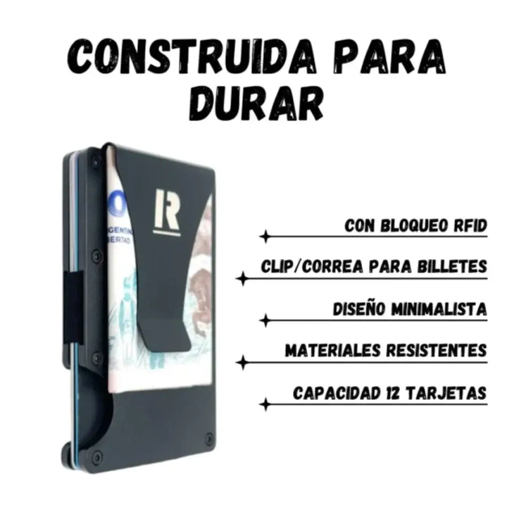 BILLETERA EN FIBRA DE CARBONO