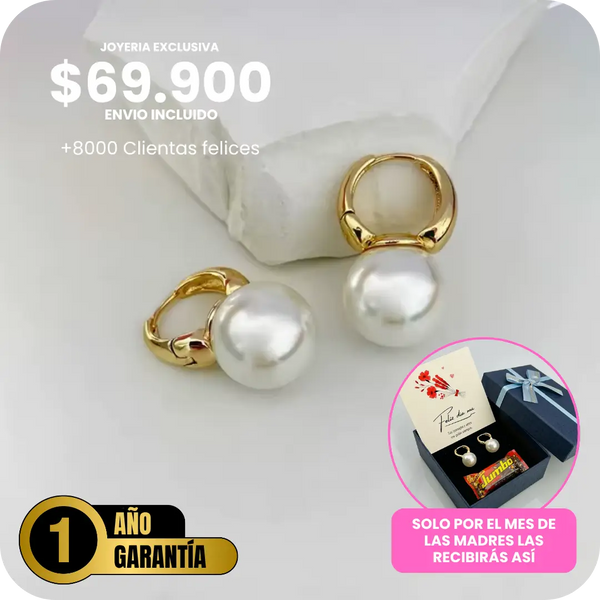 CANDONGAS PERLAS BLANCAS ® ¡UN BRILLO UNICO! ✨💎