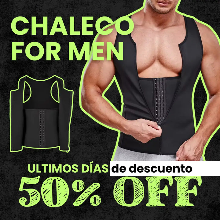 CHALECO SCULPMEN - TRANSFORMA TU CUERPO