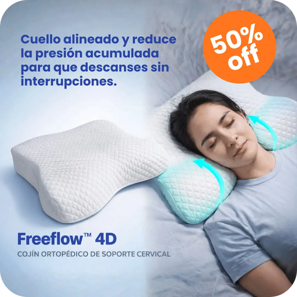 COJÍN ORTOPÉDICO Freeflow™ 4D