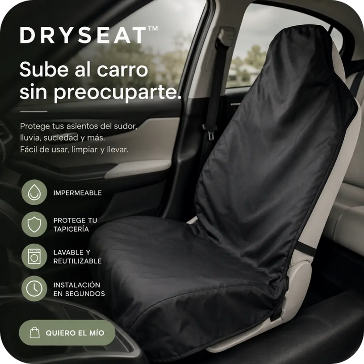 PROTECTOR DRYSEAT™ Sube al carro sin preocuparte.