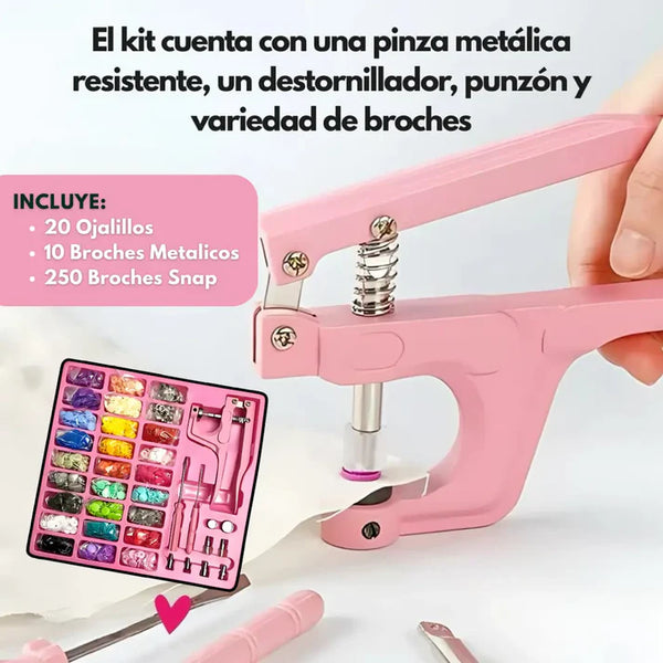 KIT DE BROCHES COMPLETO 